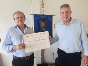 Jornalista Flávio José recebe a mais alta honraria de Belluno, Itália