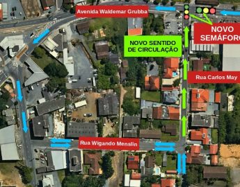 Novo semáforo será implantado para mais segurança na Waldemar Grubba
