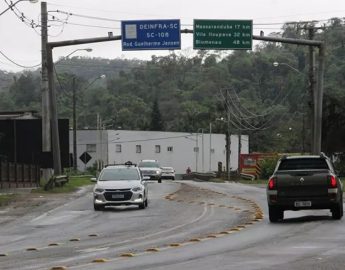 Duplicação da SC-108 pode ser reduzida a 3 KM