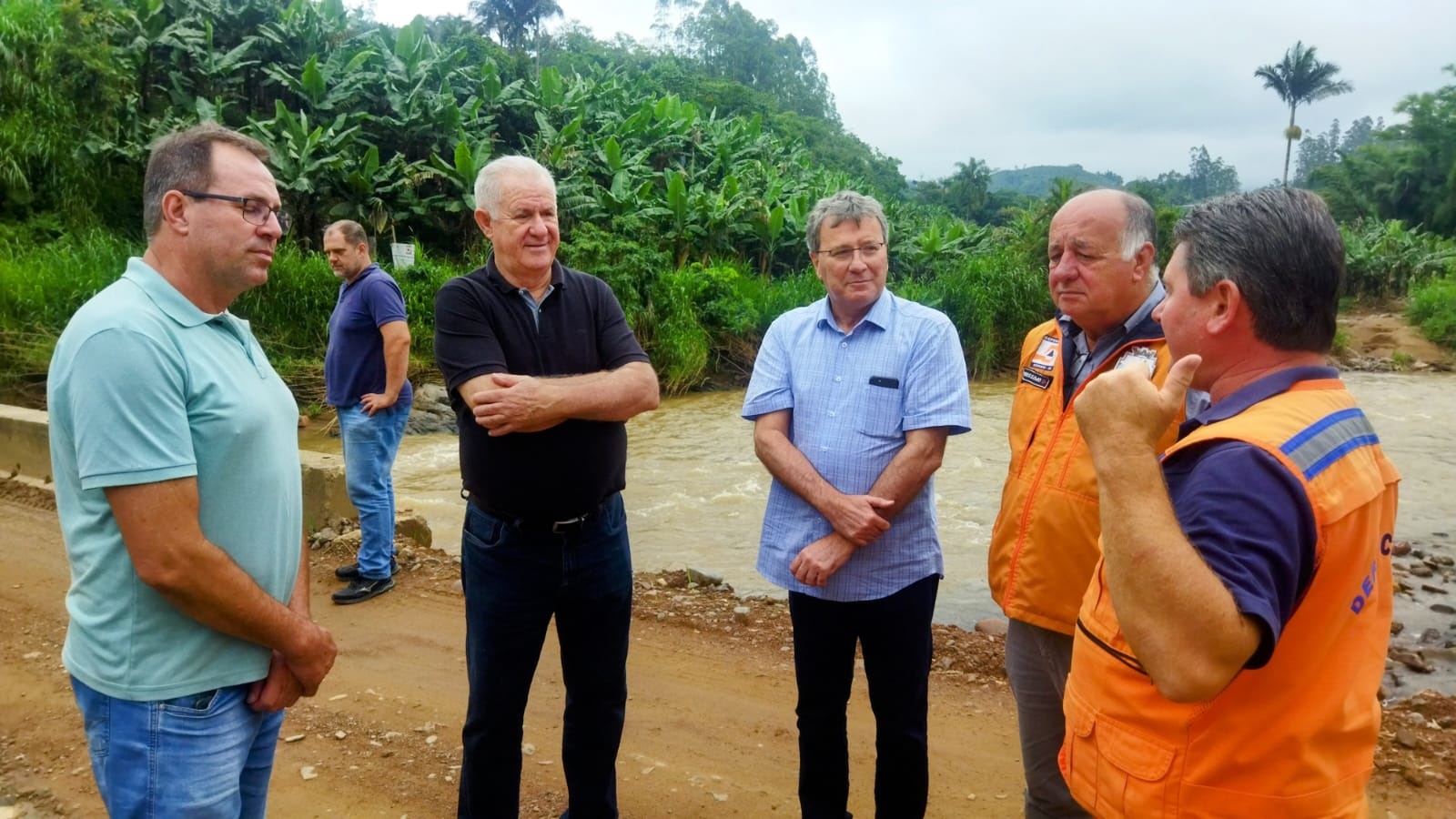 Corupá e São Bento tratam da construção de pontes intermunicipais