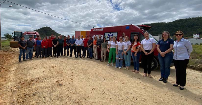 Bombeiros recebe terreno para construir o quartel próprio