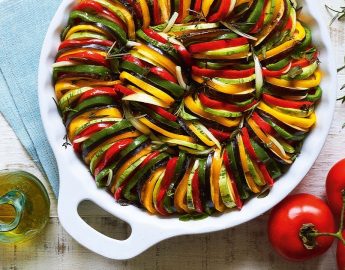 Prato Ratatouille: legumes assados