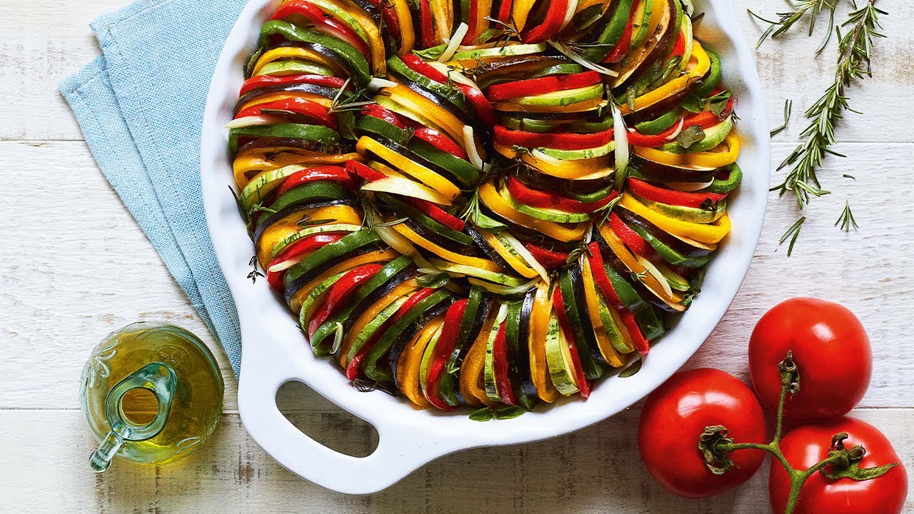Prato Ratatouille: legumes assados
