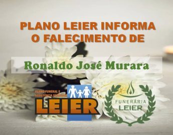Plano Leier informa o falecimento de Ronaldo José Murara