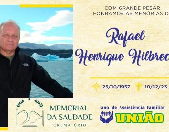 Plano União e Funerária União informam o falecimento