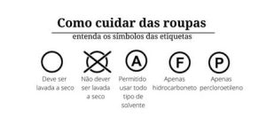 Você sabe o que significam os símbolos nas etiquetas das roupas? Veja aqui