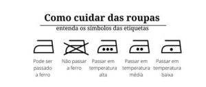 Você sabe o que significam os símbolos nas etiquetas das roupas? Veja aqui