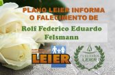 Plano Leier informa o falecimento de Rolf Federico Eduardo Felsmann
