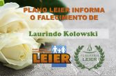 Plano Leier informa o falecimento de Laurindo Kolowski
