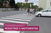 Política e Políticos –  Pedestres e motoristas