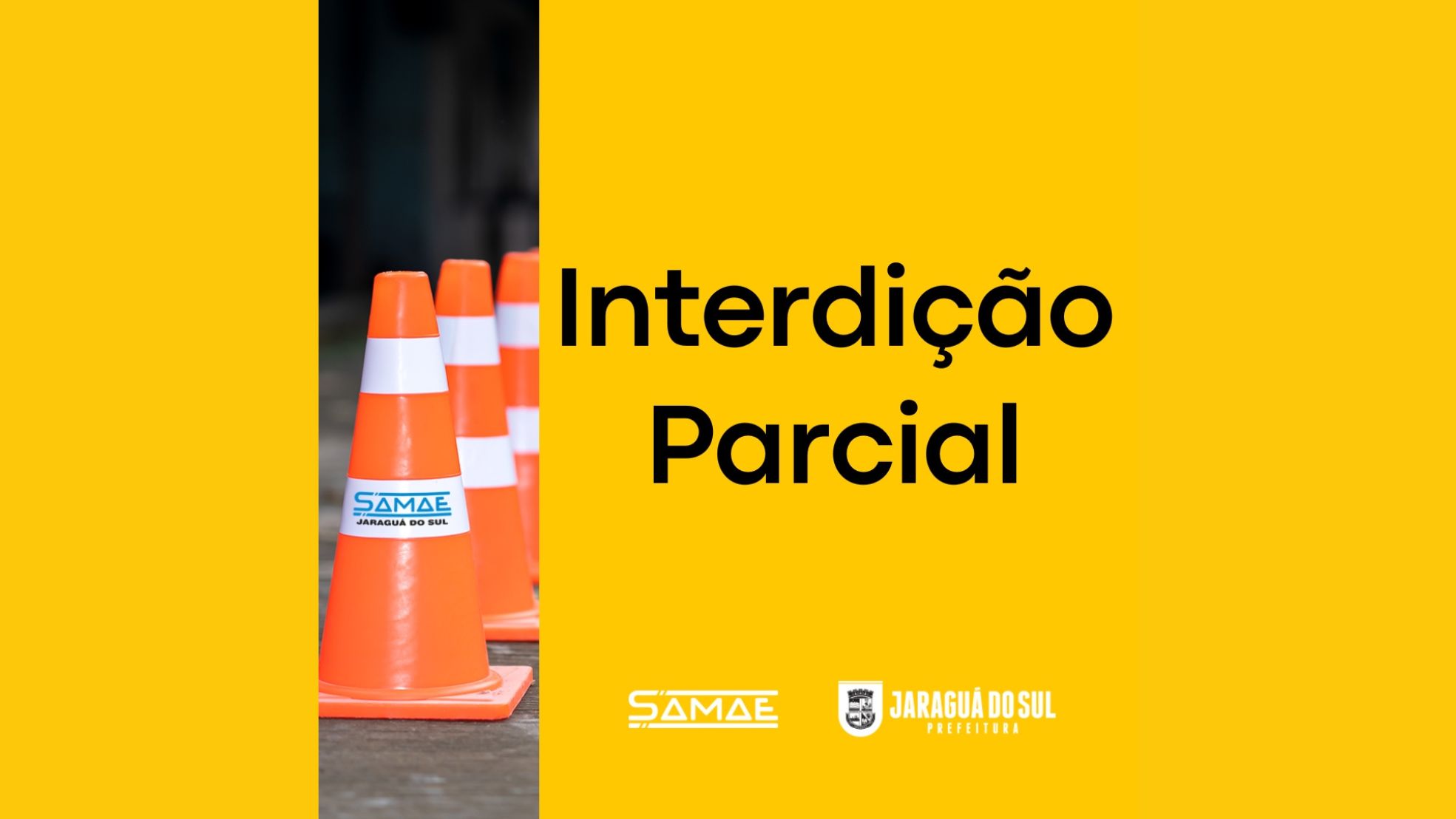 Interdições parciais nesta sexta-feira nas Ruas Procópio Gomes e José Bauer