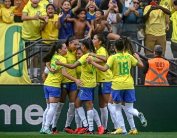 Futebol: Com gol de Priscila nos acréscimos, Brasil vence Japão por 4 a 3