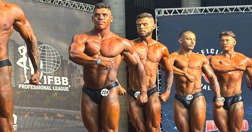 Fisiculturismo: Jaraguaense garante dois troféus no Musclecontest Curitiba