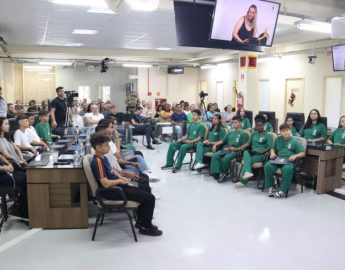 Vereadores mirins de 2024 recebem os seus diplomas