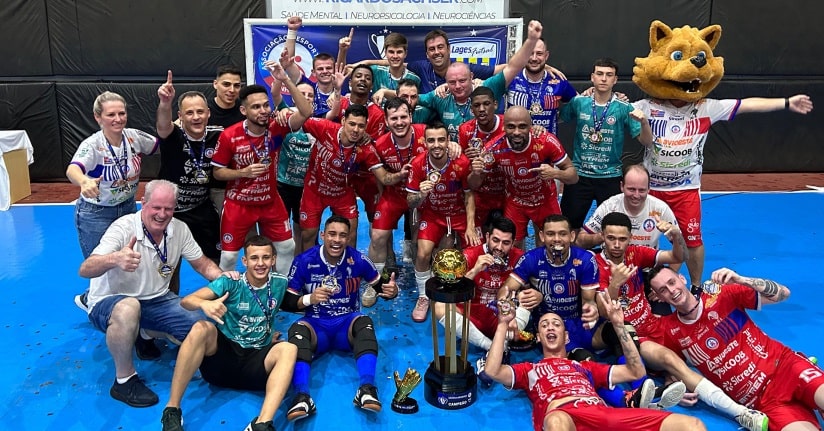 Futsal: ADCP é campeão da Copa Santa Catarina de 2023
