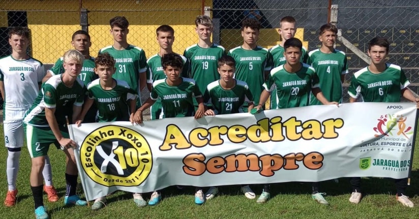 Futebol: Jaraguá do Sul é vice-campeão em duas categorias no Sul-Brasileiro