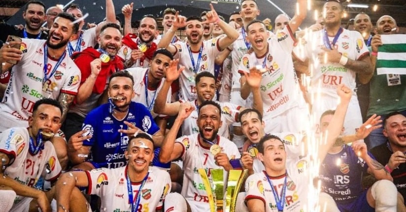Futsal: Atlântico vence o Joinville e é campeão da LNF 2023