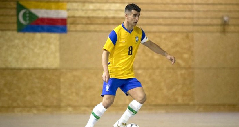 Futsal: Destaque da seleção brasileira, ala Marcênio é do Jaraguá