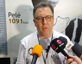 Futebol: Marcelo Teixeira é eleito presidente do Santos
