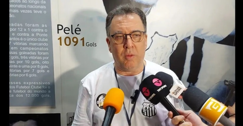 Futebol: Marcelo Teixeira é eleito presidente do Santos