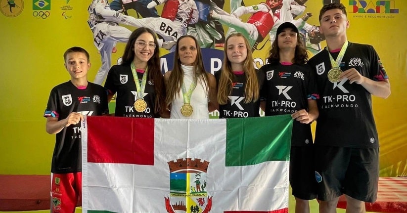 Taekwondo: Atletas jaraguaenses conquistam a Copa do Brasil