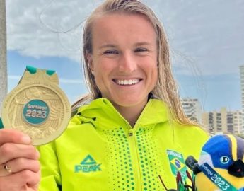 Triatlo: Segunda brasileira do ranking olímpico, catarinense mira vaga nos Jogos de Paris 2024