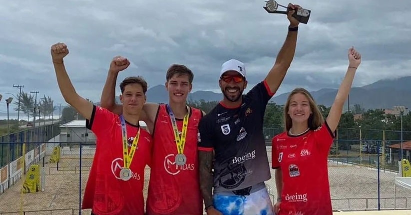 Vôlei de Praia: Dupla jaraguaense fecha brasileiro sub-17 entre as melhores do país