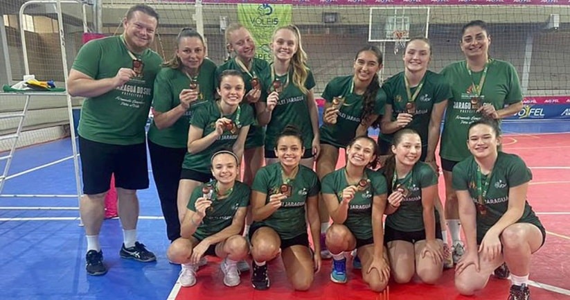 Vôlei: Jaraguá do Sul fecha estadual sub-15 em terceiro lugar