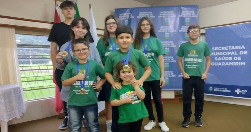 Equipe de Xadrez de Jaraguá do Sul escrevendo sua história nas competições.