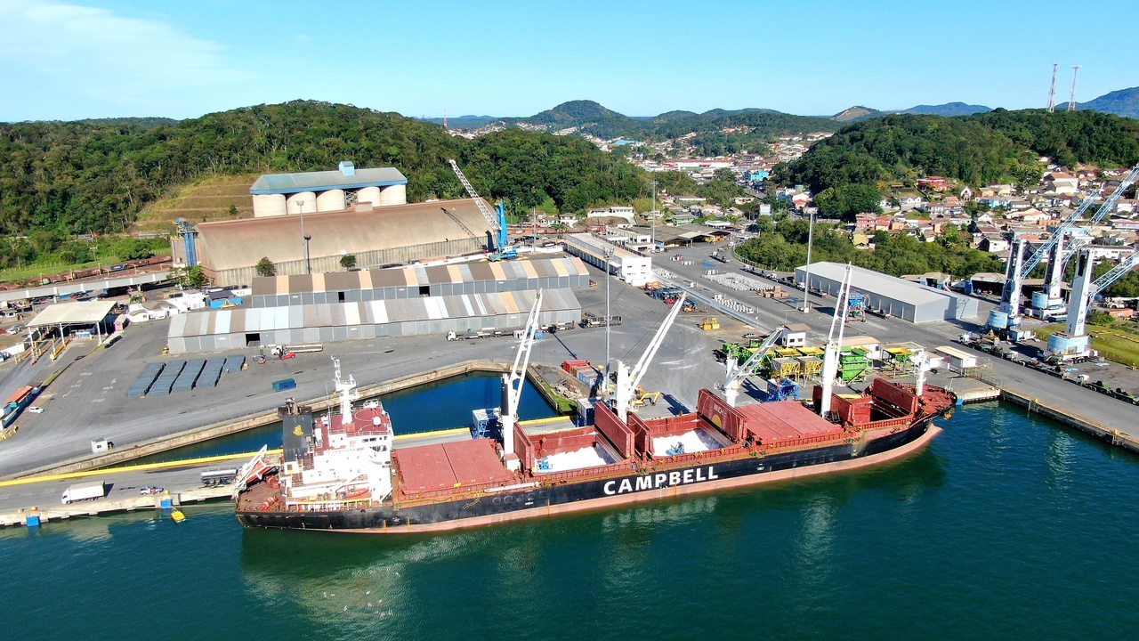 Em 2023, Porto de São Francisco atinge maior movimentação de carga da história