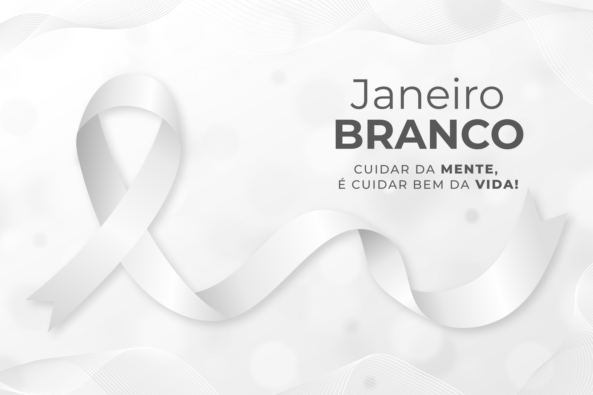 Campanha Janeiro Branco alerta para saúde mental e emocional