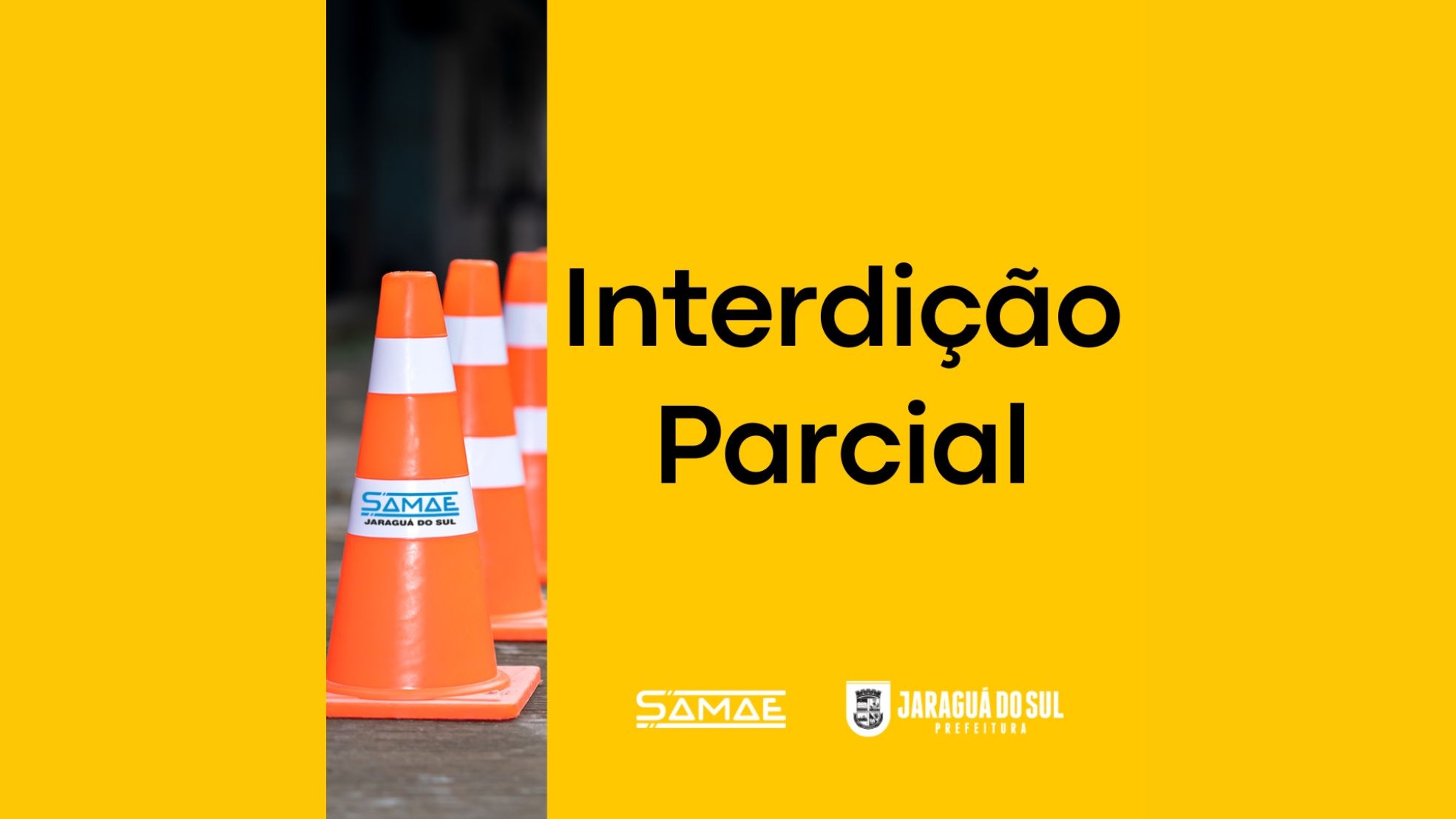COMUNICADO – Interdição parcial da rua Emílio Jorge Weldt