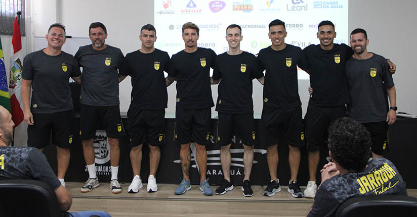 Jaraguá Futsal apresenta elenco, comissão técnica e inicia a pré-temporada