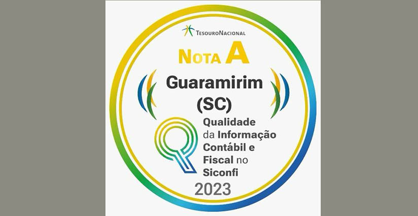 Guaramirim recebe nota máxima em ranking do Tesouro Nacional 