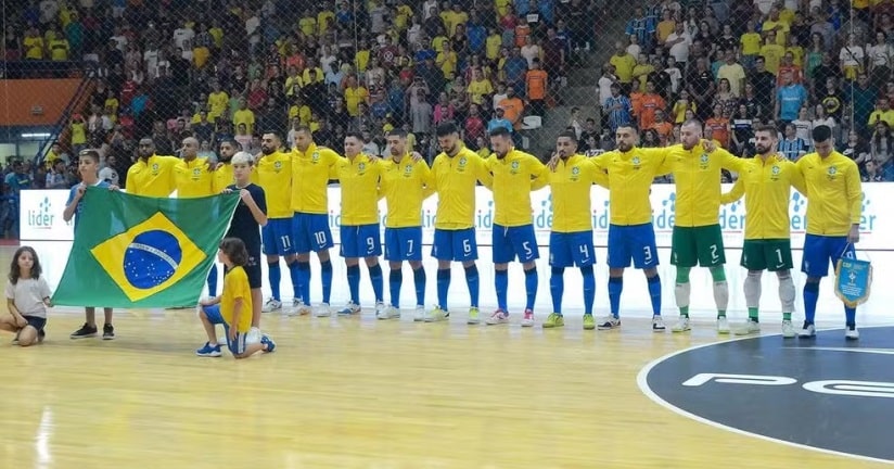 Futsal: Brasil conhece o grupo da Copa América