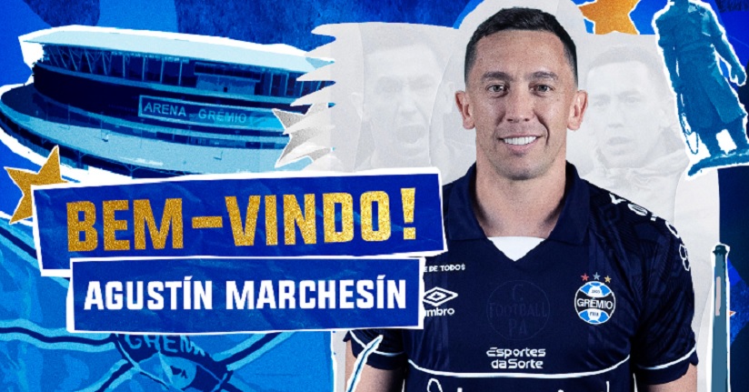 Futebol: Goleiro Marchesín assina acordo para reforçar o Grêmio