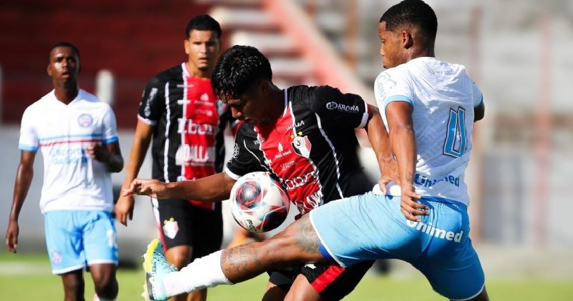 Futebol: JEC estreia com empate sem gols diante do Bahia na copinha
