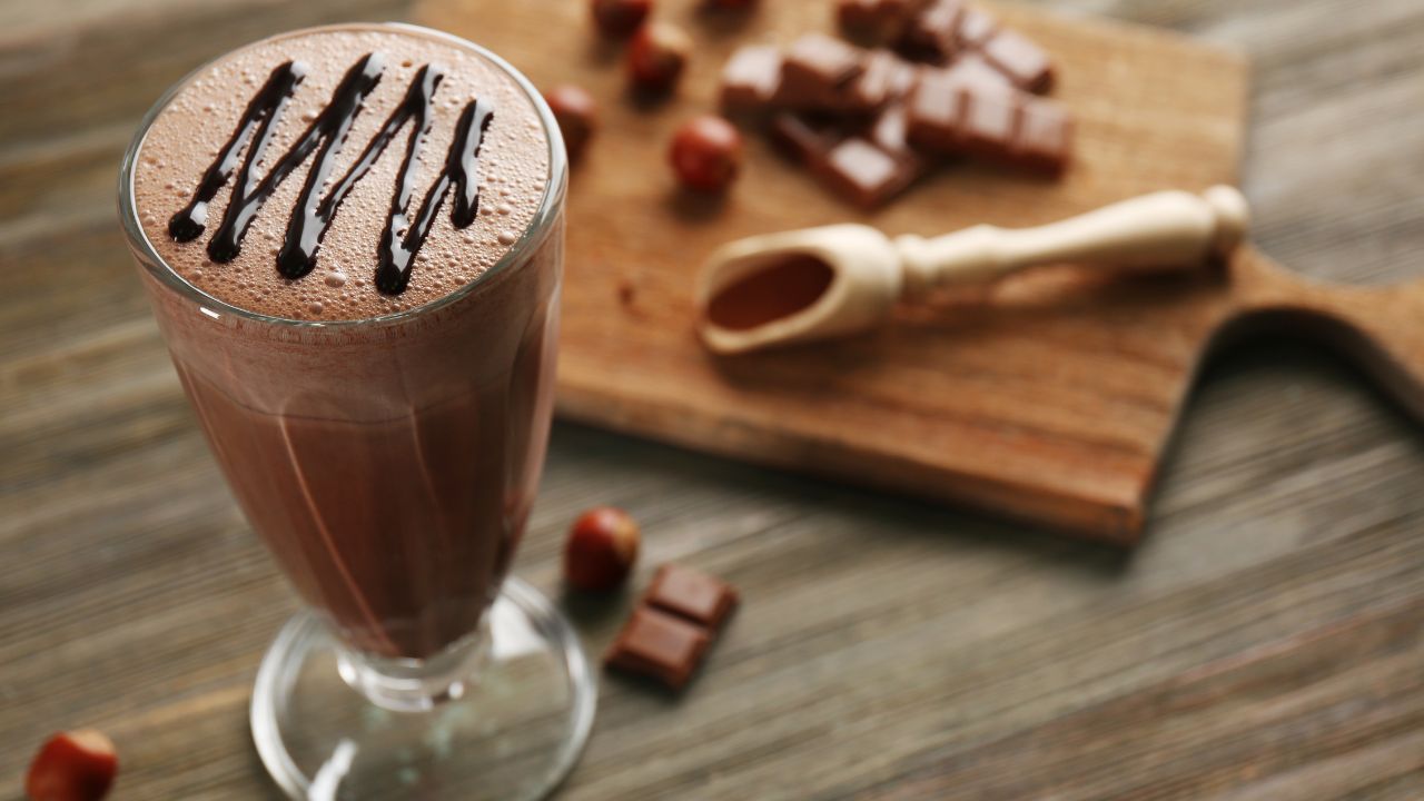 Milkshake de chocolate