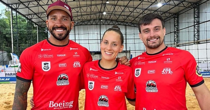 Vôlei de Praia: Atleta jaraguaense é vice-campeã da Copa Regional Sul