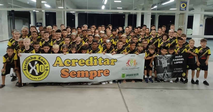 Futebol: Time de Jaraguá do Sul participa de competição renomada na base