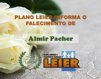 Plano Leier informa o falecimento de Almir Pacher