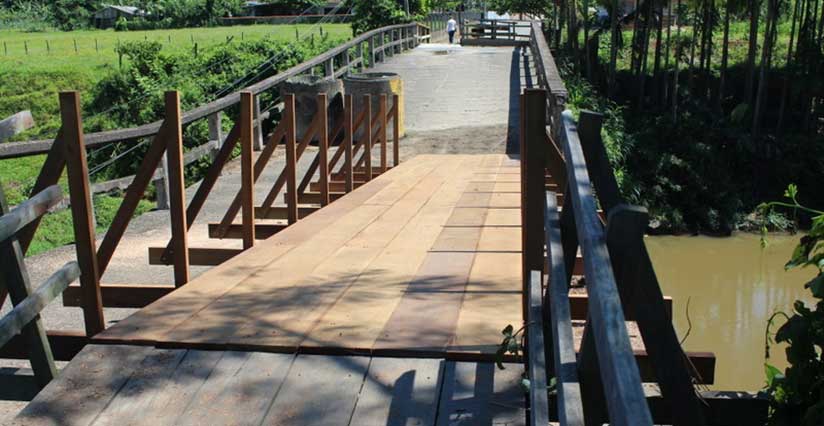 Construção da Ponte da Zanotti na lista das licitações de Guaramirim