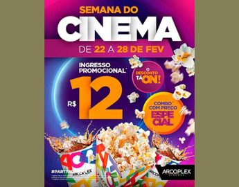 Semana do Cinema oferece filmes a R$ 12,00 por sessão
