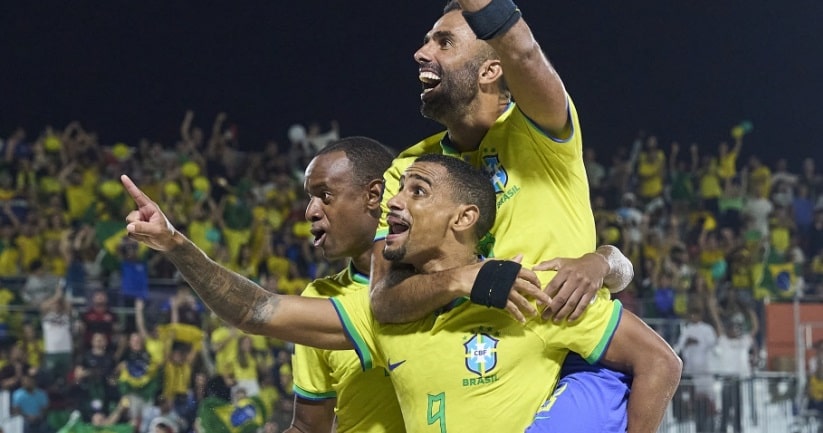 Futebol de Areia: Brasil conquista a sexta estrela na Copa do Mundo
