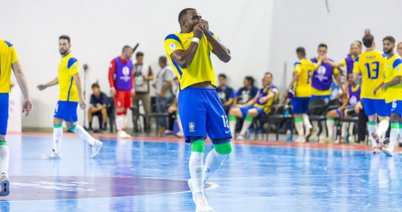 Futsal: Brasil goleia Bolívia na estreia da Copa América
