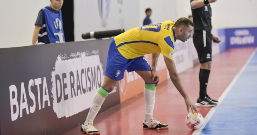Futsal: Brasil goleia Argentina na Copa América