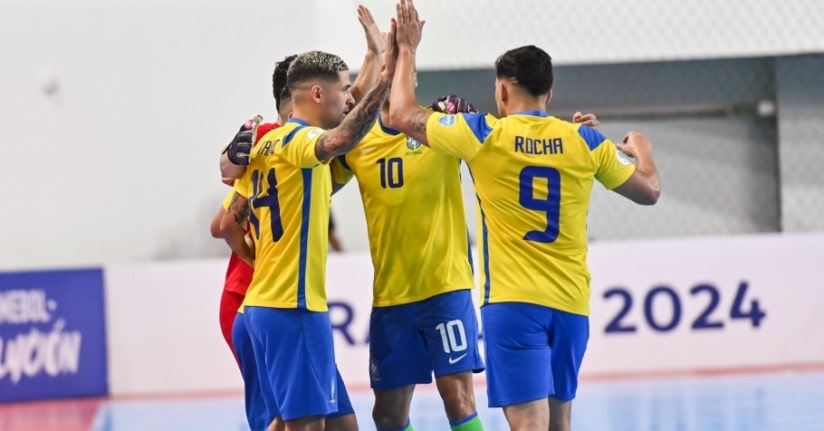 Futsal: Seleção Brasileira é campeã da Copa América