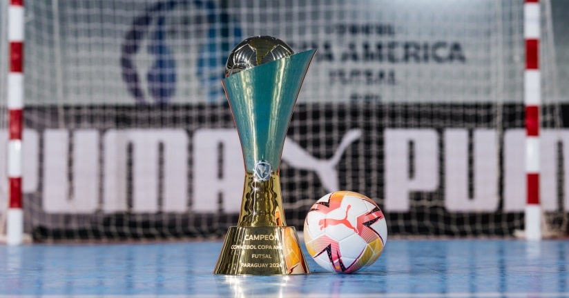 Futsal: Seleção Brasileira é campeã da Copa América