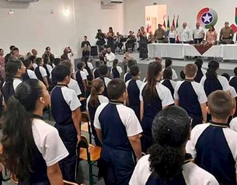 Escola Policial Militar inicia oficialmente as atividades em Jaraguá