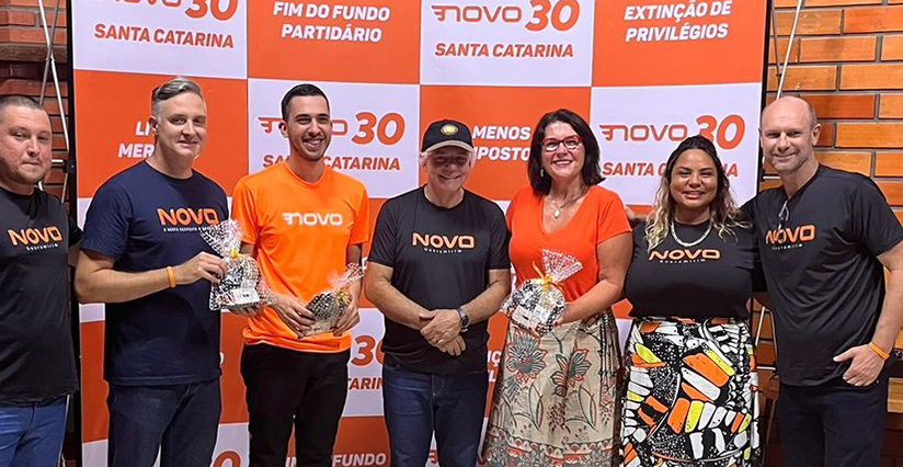Evento do NOVO em Guaramirim reúne mais de 100 participantes 